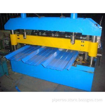 Trapezoid Roof Panel Forming Machine With Chain Transmissio